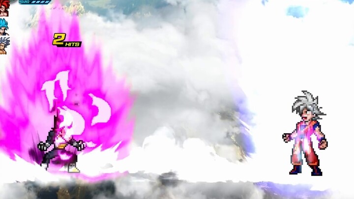 Goku VS Vegeta, sức mạnh thực sự của sự tự do hoàn hảo!