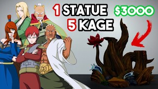 MOST 💵 EXPENSIVE 🤑 UNBOXING! The 5 Kage VS Madara ł Naruto Statue by IZ Studio