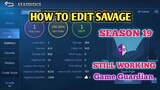 How To Edit Savage Season 19 | Gameguardian Tricks