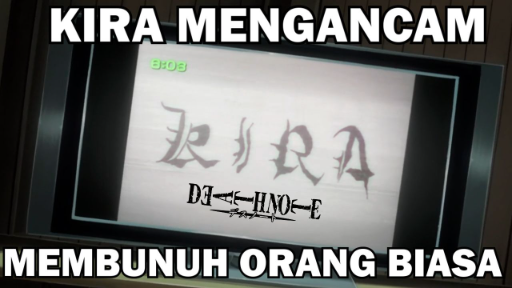 KIRA Mengancam Membunuh Orang Tidak Bersalah ❗️❗️❗️ - Death Note