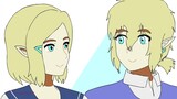 Work in Pairs (a Link & Zelda animation)