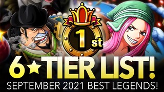 GLOBAL TIER LIST! Best Legends September 2021! (ONE PIECE Treasure Cruise)