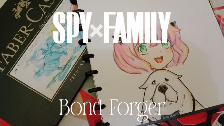 Timelapse Spy x Family . Part 2 - Bond Forger
