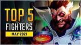 Top 5 Best Fighter Heroes in May 2021 | Roger Makes a Comeback! Mobile Legends