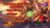 New!! Pharsa Empress Phoenix Epic Skin Script Full Frame + Effect Mobile Legends