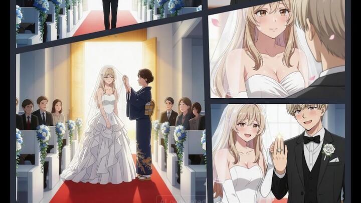 Wedding Ren and Ajisai