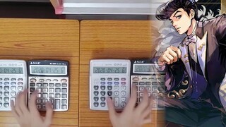 Cover the music og JOJO's Adventure with 4 calculators