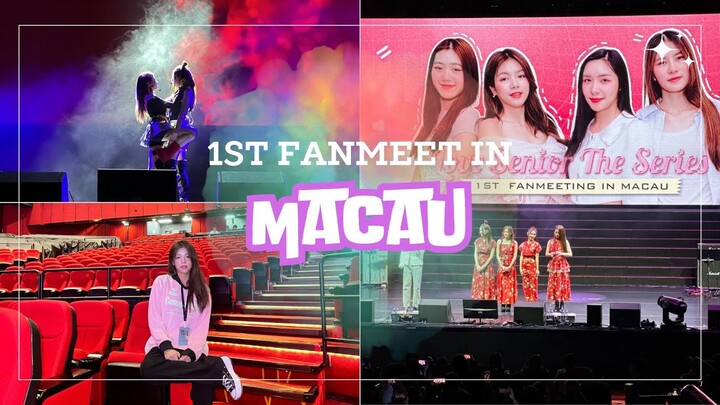 Love Senior 1st Fanmeet in Macau 🪭 | Praewa’s Diary
