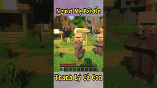 Anh Đen Xì Xì Phát Hiện Người Mẹ Bất Ổn Nhất Minecraft 🤣 #shorts