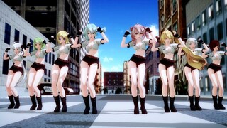 【MMD】I'm So Hot - TDA Ultimate Police