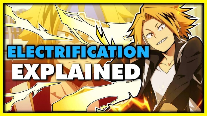 Denki Kaminari's OMEGA level QUIRK!? | My Hero Academia | Quirk Analysis 101 | Electrification