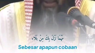 sebesar apapun cobaan mu