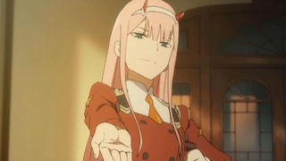 Zero Two w/ Hiro cute moments 2| #anime #darlinginfranxx