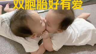 双胞胎人类幼崽到底有多可爱