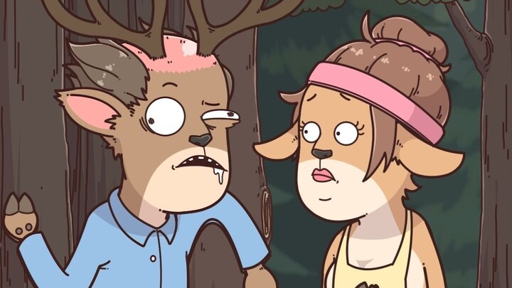 This deer is off…