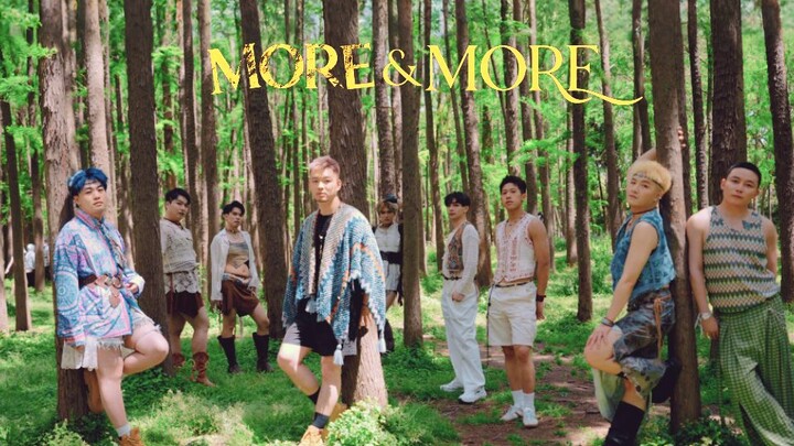 Sang peri hutan yang polos! Sembilan siswa pria menari ulang lagu hits TWICE, MORE&MORE.