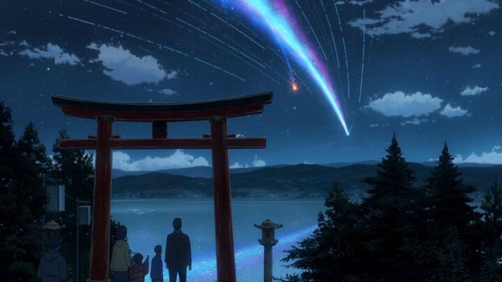 Keindahan Di Anime Your Name ( Can I Call You Rose - Thee Sacred Souls )