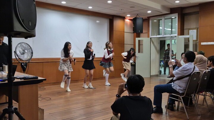 JKT48 - Aitakatta (Cover by Carnelian) at Nobar SSK JKT48 with UB48