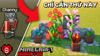 Cách Hoa Thay Đổi Thế Giới Minecraft Siêu Khó