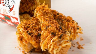 KFC: Limited Edition Fried Chicken! Delicious and juicy!