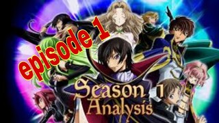 episode 01 Code Geass Tagalog Dub season 1