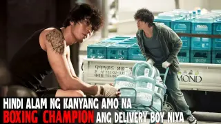 Hindi Alam Ng Kanyang Amo Na Dating Boxing Champion Ang Delivery Boy Niya