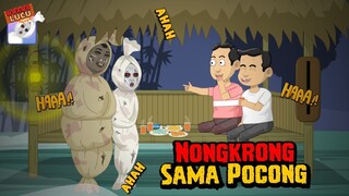 Nongkron Sama Pocong #HororLucuOfficial #poconglucu