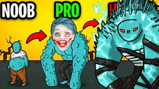 NOOB vs PRO vs HACKER In ZOMBEAT.IO!? (*NEW* LEVELS!)