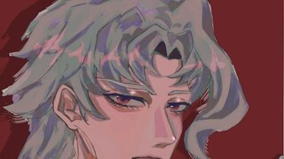 How many kicks does Slipper Man need to kick Kakyoin out?
