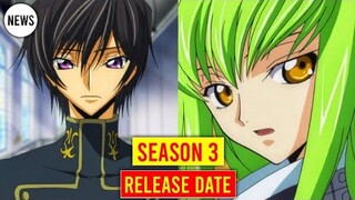 Code Geass Season 3 Release Date Update