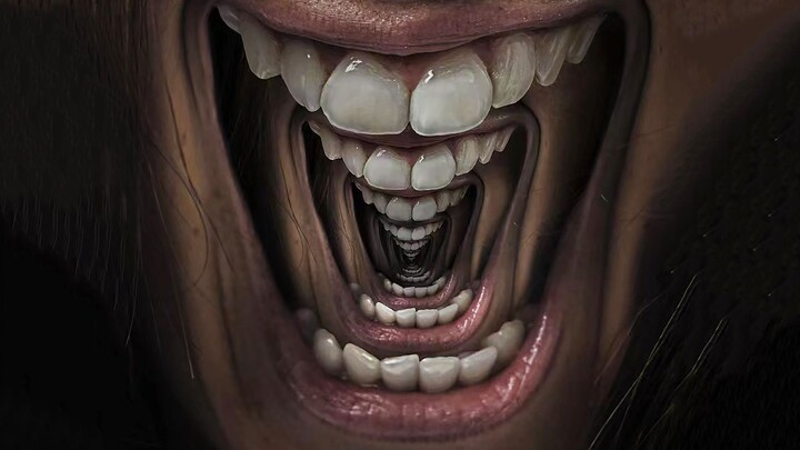 The final trailer of the R-rated horror film "Smile", the weird smile is creepy!