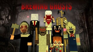 Monster School : BREWING GHOSTS CHALLENGE - Minecraft Animation