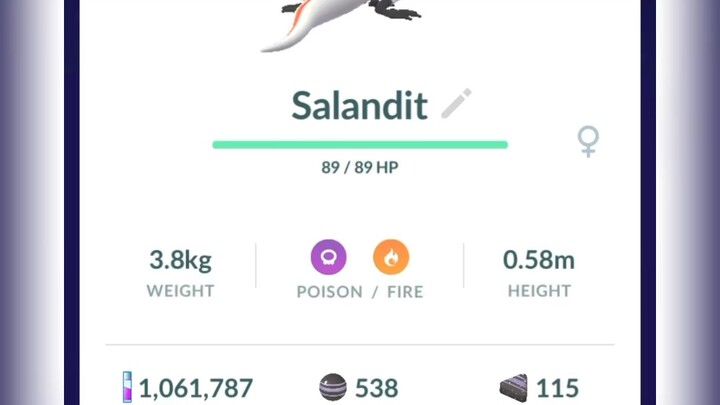 ✨ SHINY FEMALE SALANDIT! 💜🔥Caught a shiny female Salandit and evolved her into Salazzle! 😍💎 S