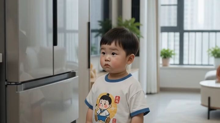 冰箱里的小冰淇淋 😂