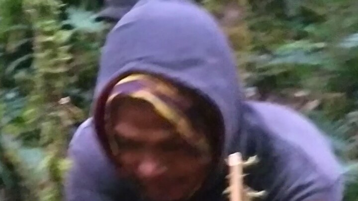 Pitching a Tent on The Hiking Trail