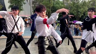 [KPOP IN PUBLIC] EXO-LOVE SHOT➕MONSTER *Cover dance penuh gairah di tengah hujan‖AOD Official (Taiwa