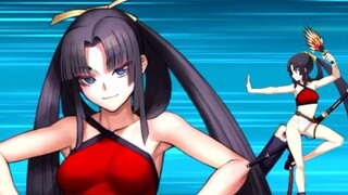 【FGO/Swimsuit Ushiwakamaru】Is water buffalo worth cultivating? Summer swimwear Ushiwakamaru card sur