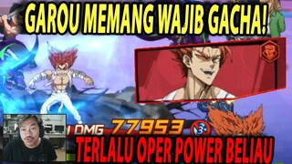 🔥🔥GAROU SSR+ MEMANG TERLALU OP DI REAL TIME PVP [PUSING PALA] - ONE PUNCH MAN:The Strongest