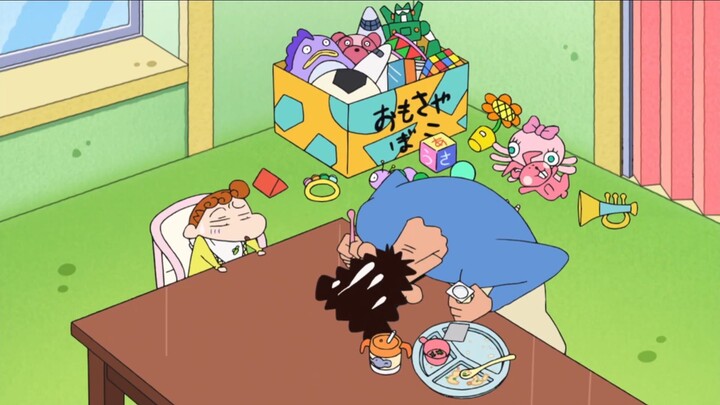 Papa dan Himawari jaga rumah berdua | Crayon Shinchan Sub Indo