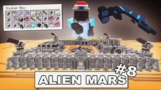 MARKAS ALIEN DI PLANET MARS DI MINECRAFT TO THE MOON | Episode 8