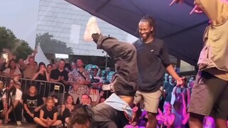 遇到这种BBOY要怎么赢？简直恐怖加离谱