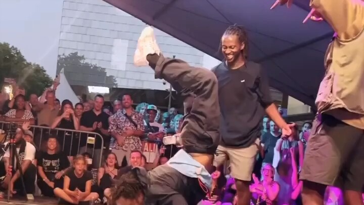 遇到这种BBOY要怎么赢？简直恐怖加离谱