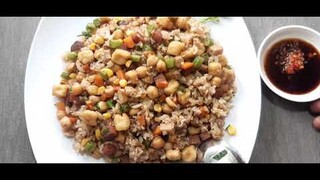 Cơm chiên đậu gà..bùi bùi béo béo đầy đủ dinh dưỡng ngon khỏi chê  bếp cô tư  tập 283/.