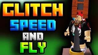 ROBLOX | GLITCH SPEED AND FLY IN BUILD A BOAT FOR TREASURE | Build A Boat For Treasure