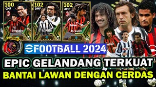 HEBAT! EPIC PENJAGA TERKUAT! PIRLO, GULLIT, SERGINHO DAN BANTAI LAWAN DENGAN CERDAS!