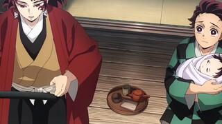 昏迷的炭治郎看到了，继国缘一与他家先祖的渊源