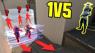 These 1v5 VALORANT Plays Are INSANELY Clutch...