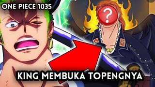 SPOILER OP 1035 !! ZORO KAGET MELIHAT WAJAH KING.. DIA TERNYATA?? ( ONE PIECE )