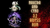Nahida and Cyno Main DPS 3.2 Spiral Abyss Run