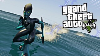 เอคเซลลาเร้ท !! ตัวละครจาก ben 10 (วิ่งโคตรเร็ว) - [GTA V เอ๋อเหรอ ]